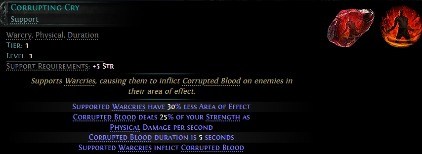 Corrupting Cry